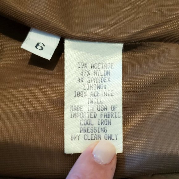 SUSAN LAZAR Vintage Strapless Dress - Picture 6 of 8